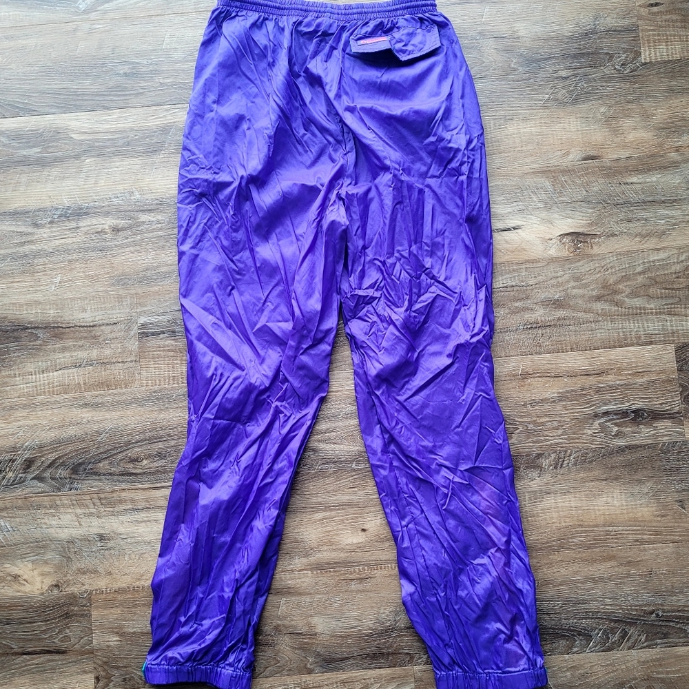 Men's Large 80s Columbia Slick Running Pants